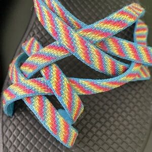 Chaco Fiesta Rainbow ZX2 Vibram Yampa Hiking Camping Sandal J102024 Size 8